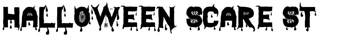 Halloween Scare St font