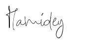 Hamidey шрифт
