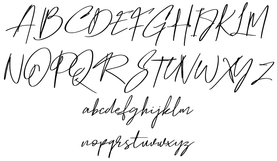 Hamiltonfont specimens