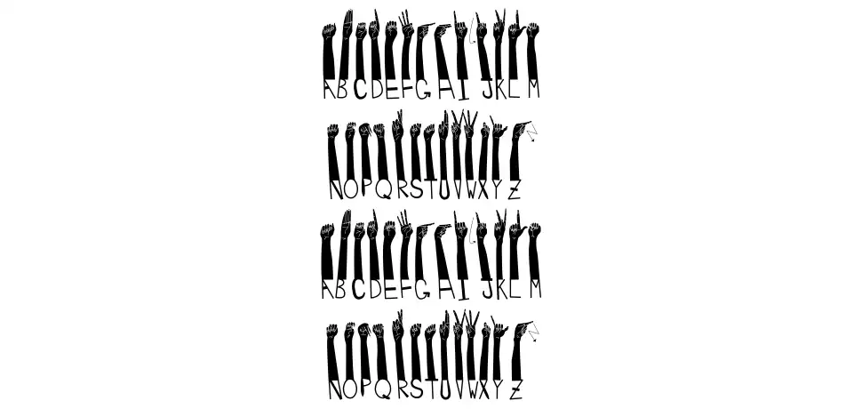 Handey Innerfont specimens
