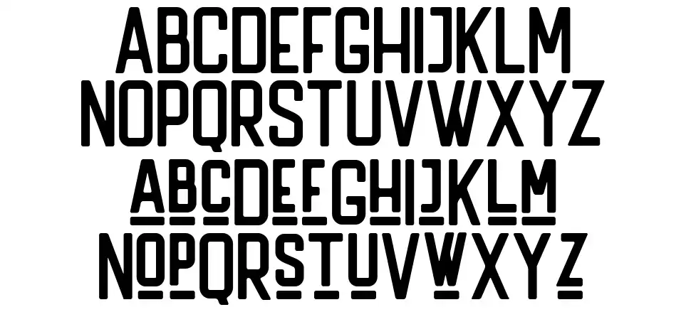 Handler font specimens