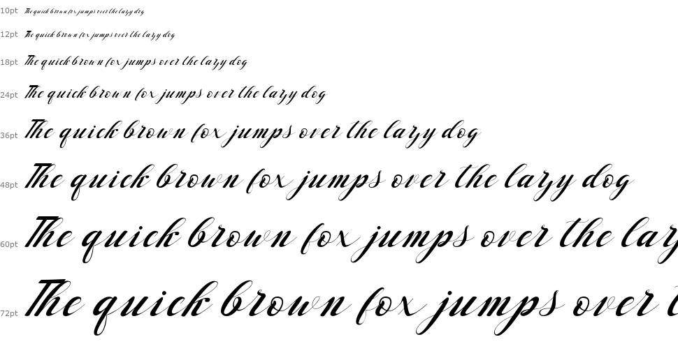 Handlove font Şelale