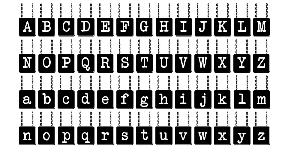 Hang Board 123font specimens