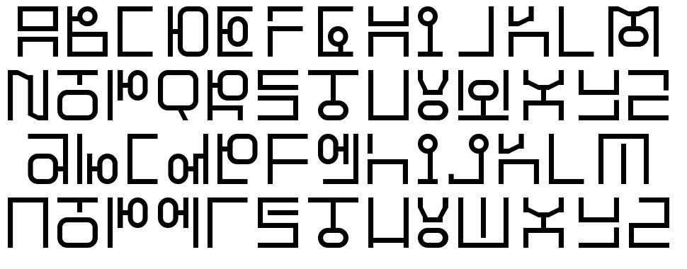 Hangeul フォント 標本