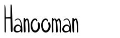 Hanooman 字形