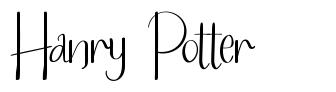 Hanry Potter font