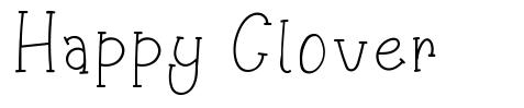 Happy Clover font