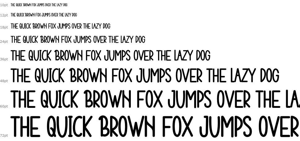 Happy Doodle font Waterfall