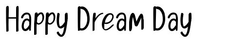 Happy Dream Day шрифт