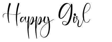 Happy Girl font