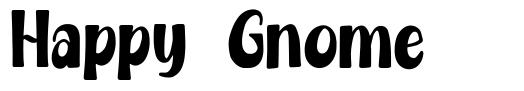 Happy Gnome font
