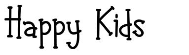 Happy Kids шрифт