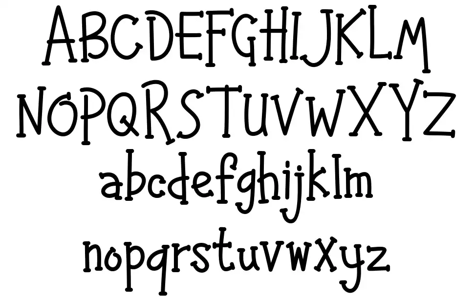 Happy Kids font by Bearytype | FontRiver