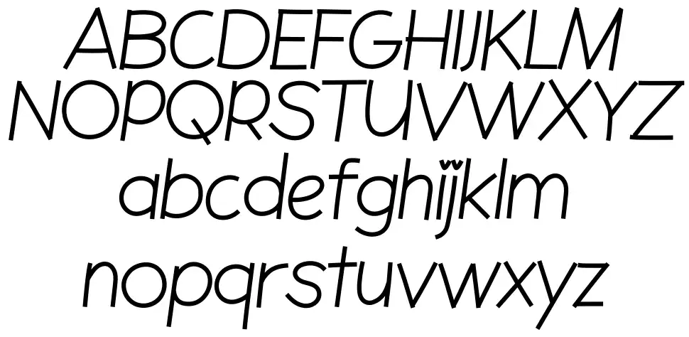 Happy Poppyfont specimens
