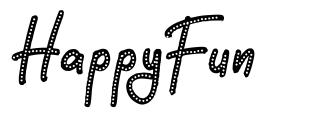 HappyFun font