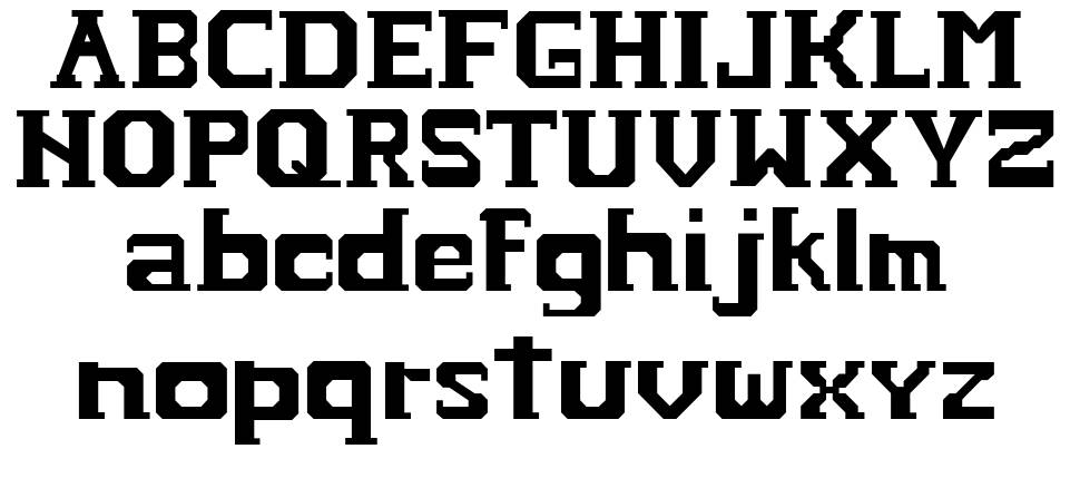 Hardcopy font Örnekler