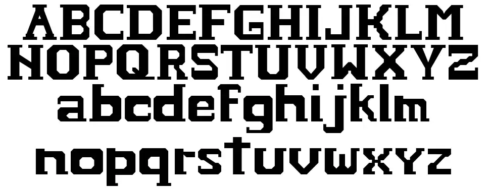 Hardcopy font Örnekler