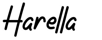 Harella font