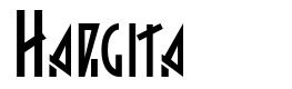 Hargita шрифт
