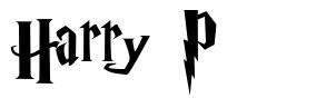 Harry P шрифт