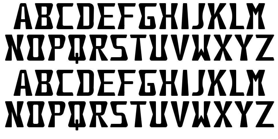 Harves font specimens