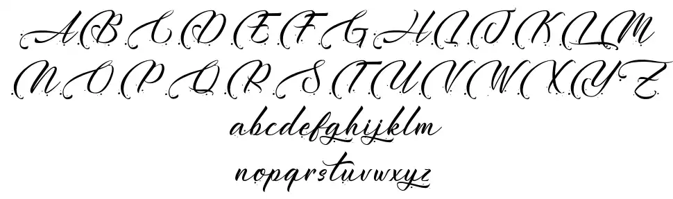 Harytianfont specimens