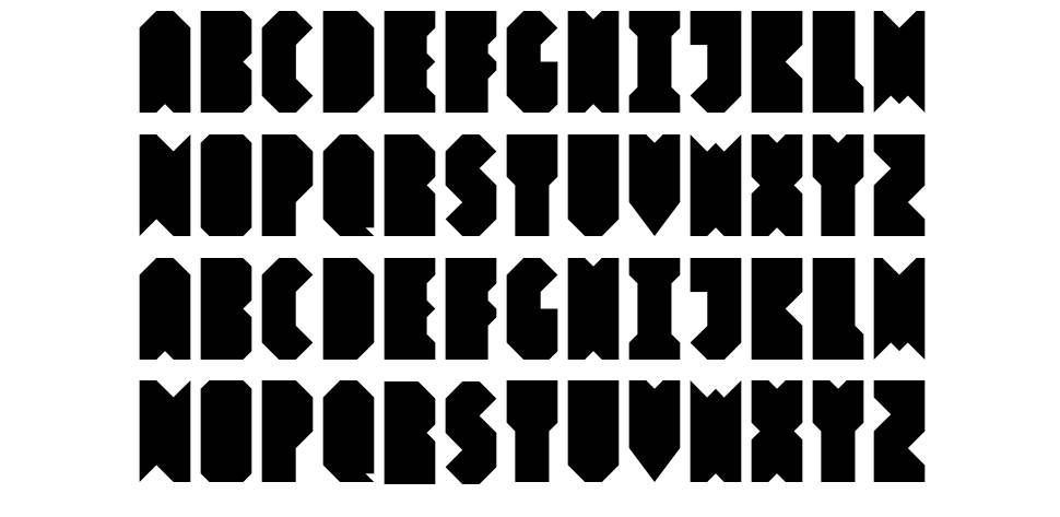 Hashtag Basic font specimens