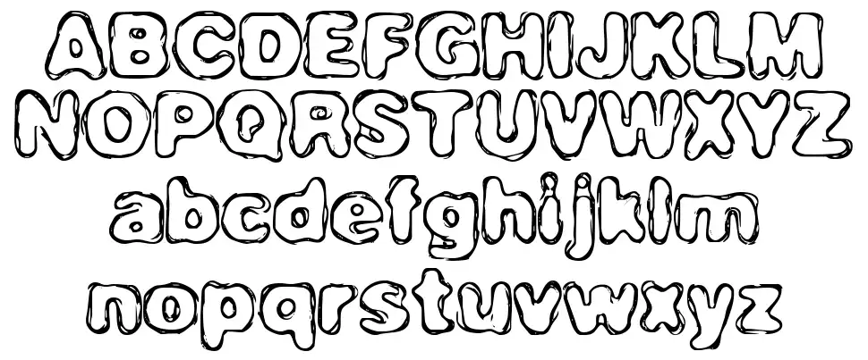 Hassle schriftart vorschau