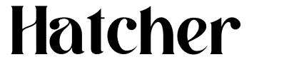 Hatcher 字形