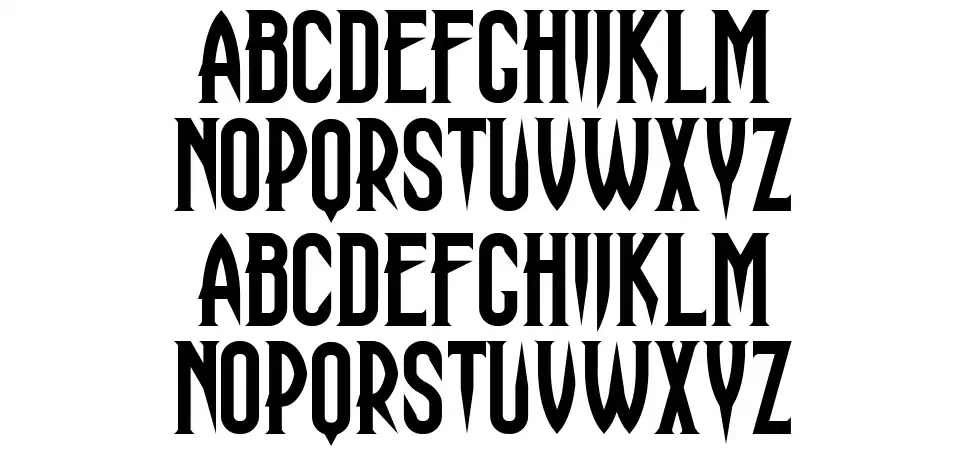 Haunting Attraction font by Sinister Visions FontRiver