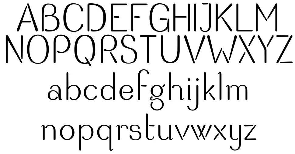 Havenfont specimens
