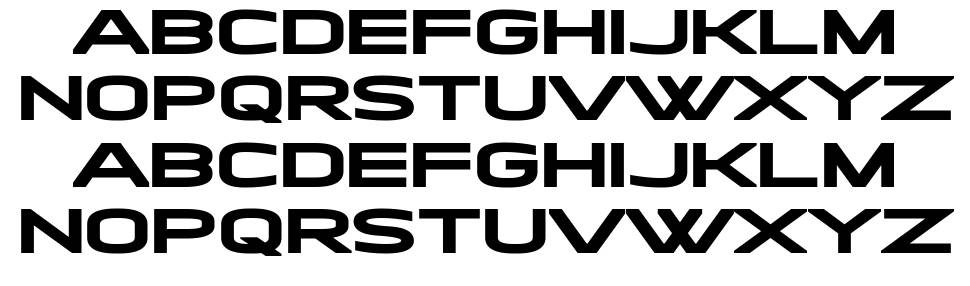 Haverbrooke font Örnekler