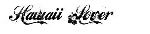 Hawaii Lover font