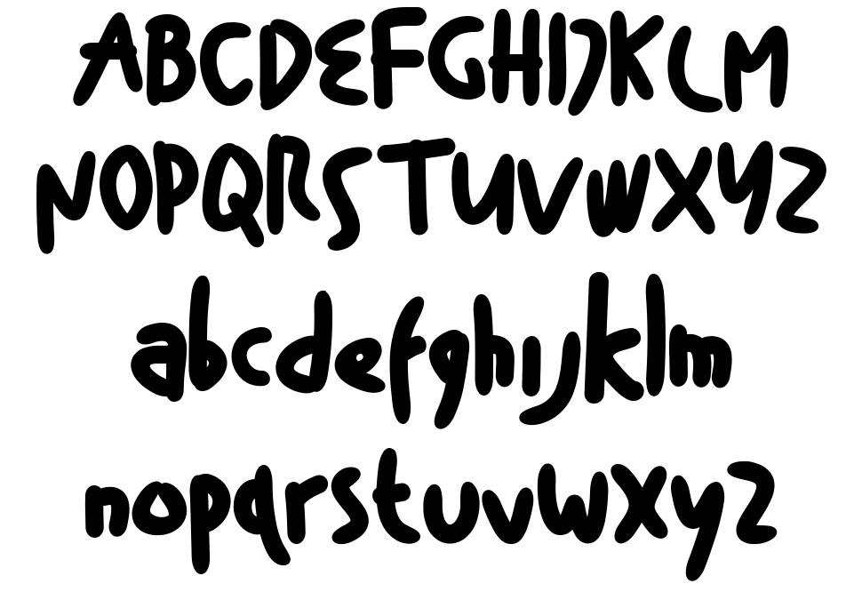 Haylow Marker font Örnekler