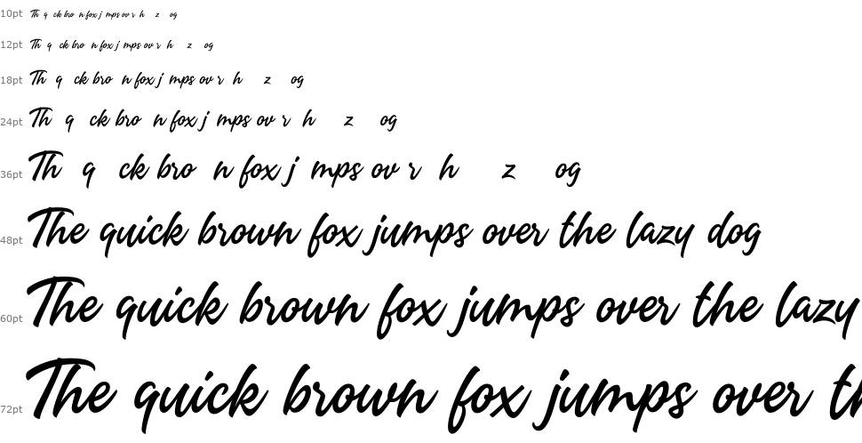 Headey Script font Şelale