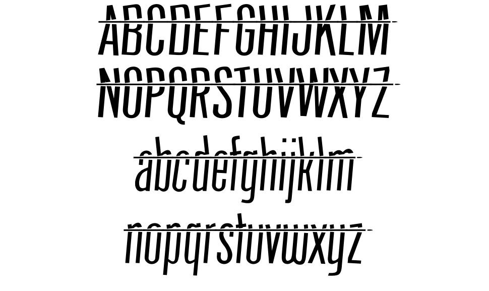 HeadShot font specimens