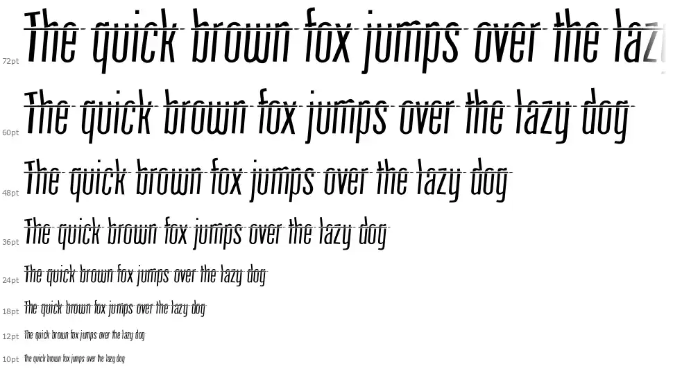 HeadShotfont waterfall
