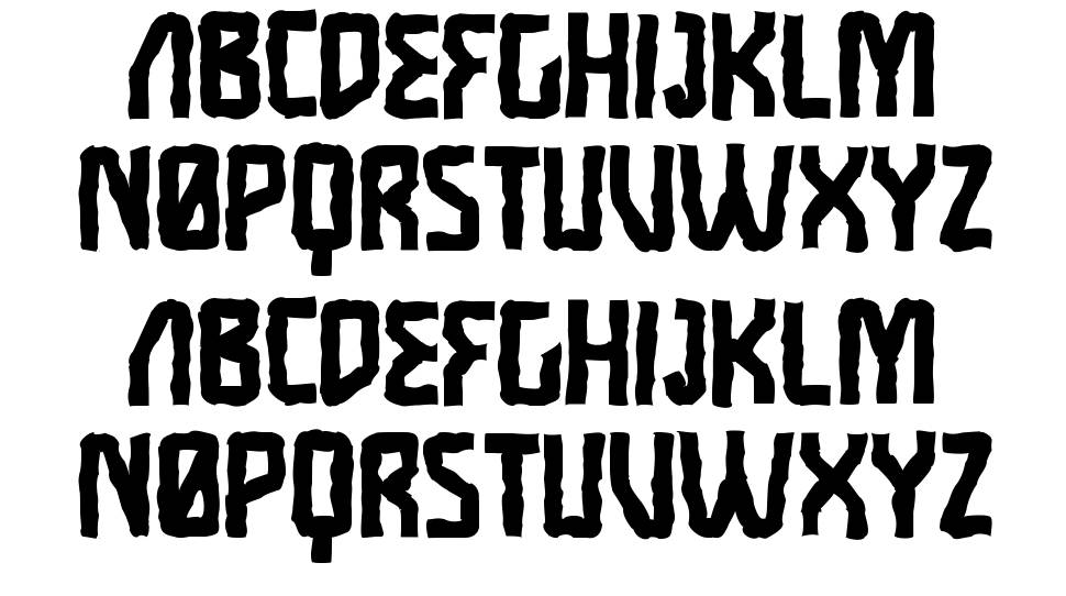 Headtraffic font specimens