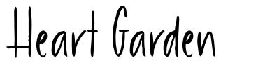 Heart Garden шрифт