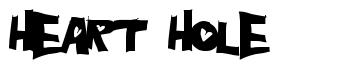 Heart Hole шрифт