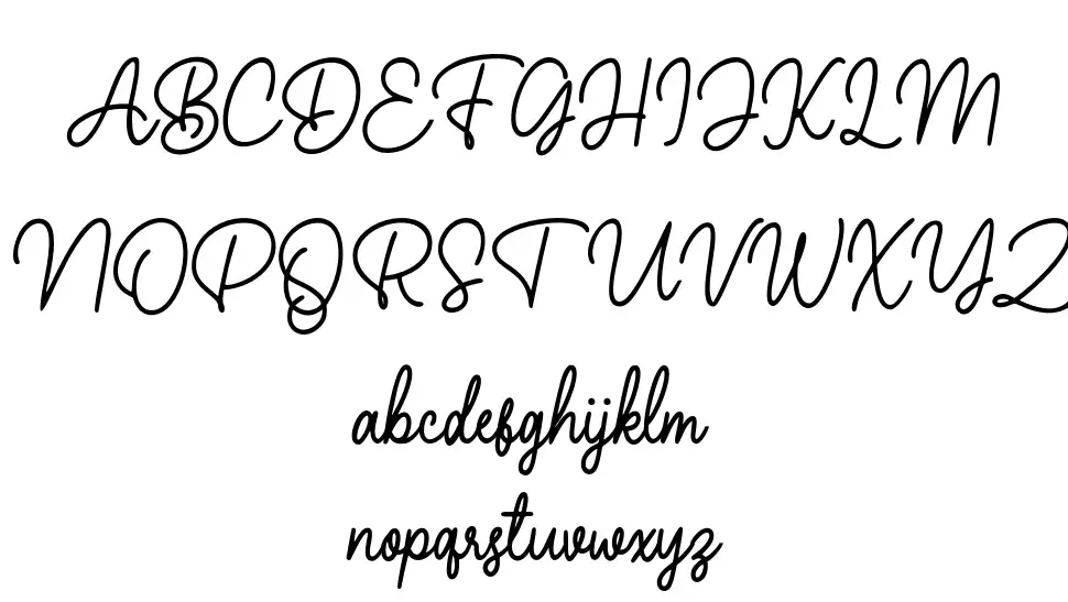 Hearthlinefont specimens