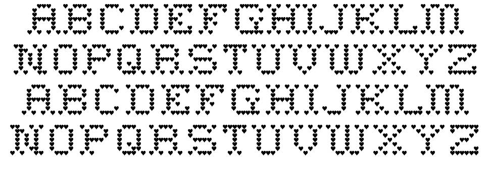 HeartSweetHeart-Regular font specimens
