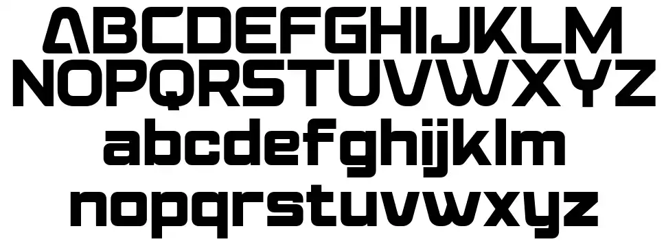 Heat Racer Specimen Heat Racerfont specimens