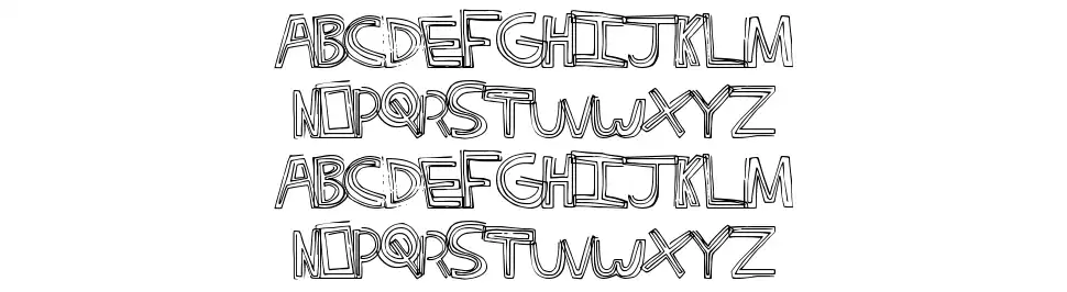 HeavyWeightfont specimens
