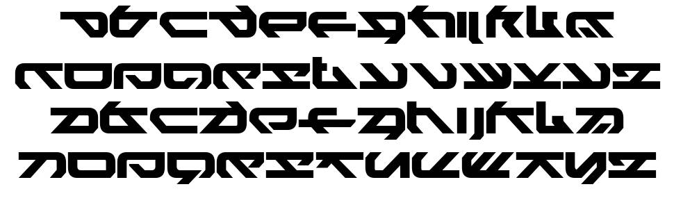 Heiko font specimens