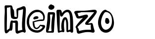 Heinzo font