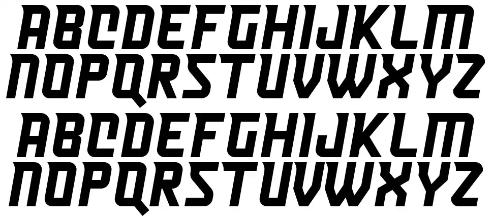 Heist font specimens