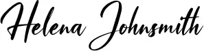 Helena Johnsmith schriftart