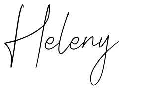 Heleny font