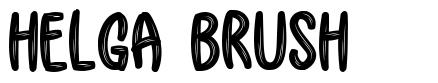 Helga Brush font